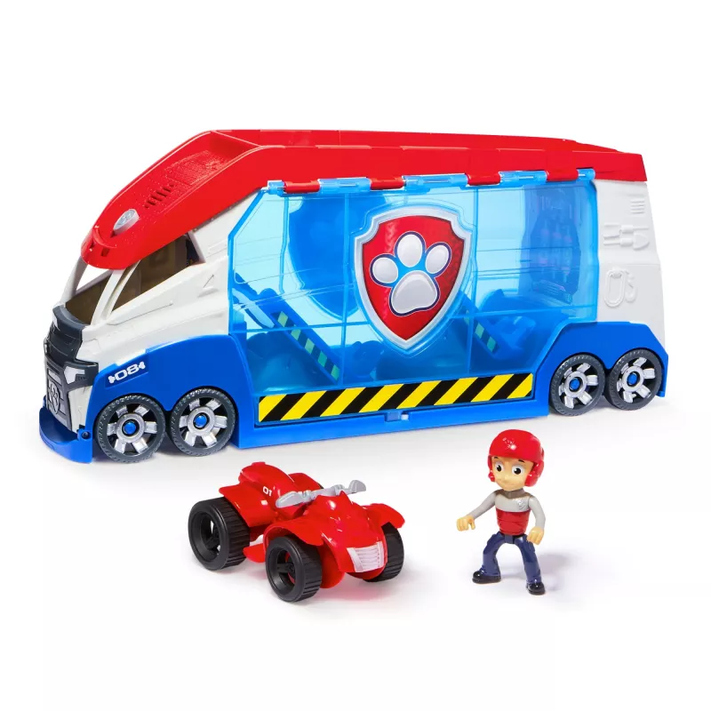 Sada vozidiel Spinmaster PAW Patrol Launche & Rescue Patroller, plast, pestrá, pre deti od 3 rokov
