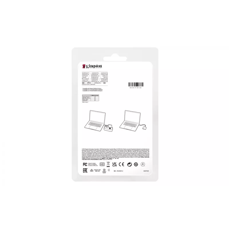 Kingston Technology USB 3.2 Gen 1 Workflow 5G USB-A a USB-C miniHub