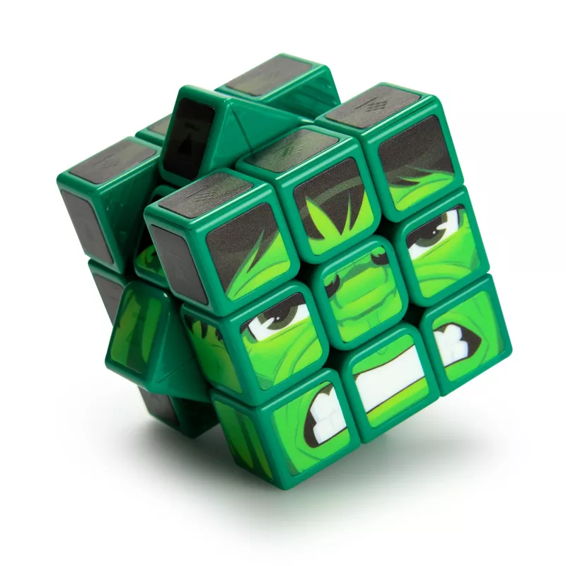 Spin Master Rubik's - Cubers 3x3 Hulk, zručnostná hra