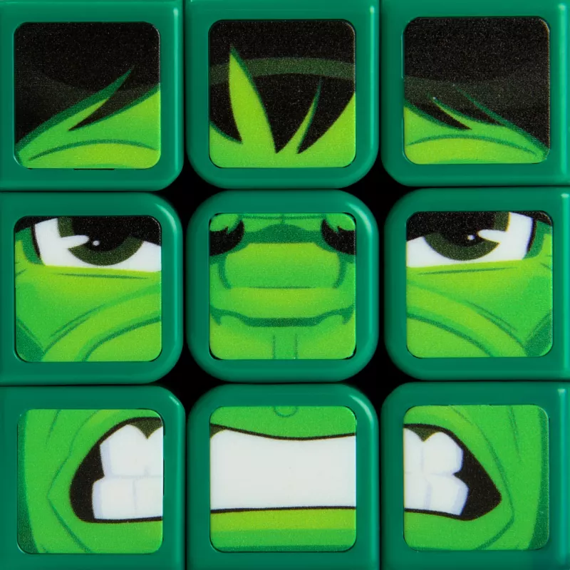 Spin Master Rubik's - Cubers 3x3 Hulk, zručnostná hra