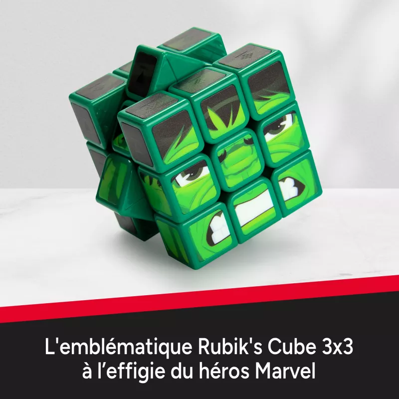 Spin Master Rubik's - Cubers 3x3 Hulk, zručnostná hra