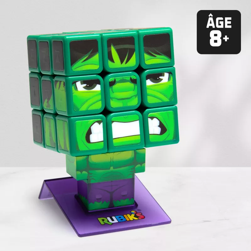 Spin Master Rubik's - Cubers 3x3 Hulk, zručnostná hra