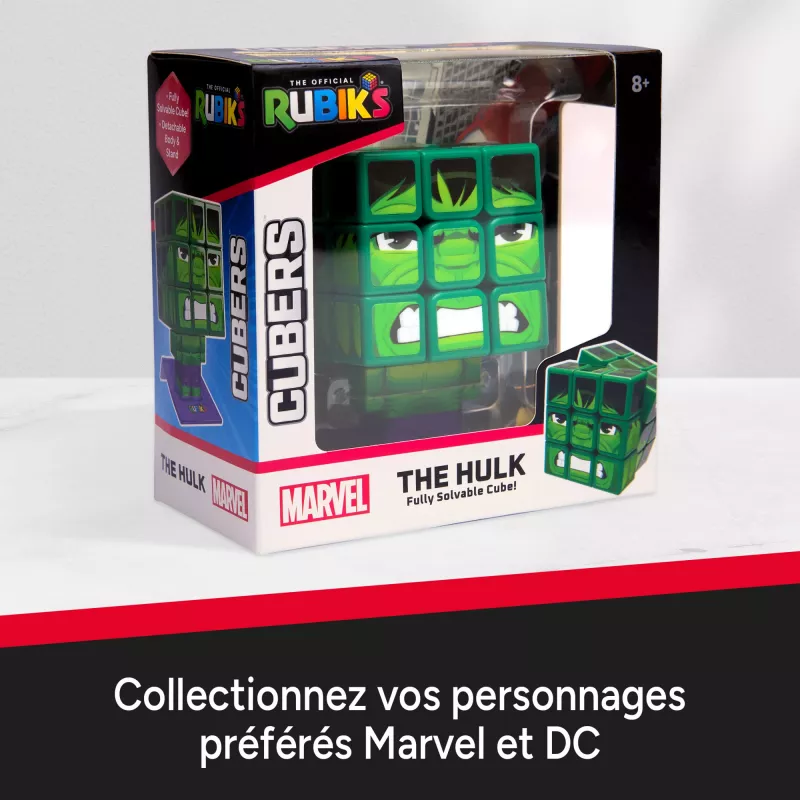 Spin Master Rubik's - Cubers 3x3 Hulk, zručnostná hra