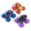 Monster Jam, Marvel Mini Monster Truck 3 ks balenie, Black Panther, Captain America, Iron Man lisované monštrá, mierka 1:87, hračka pre chlapcov od 3 rokov