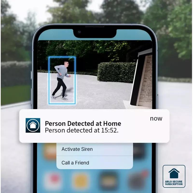 IP bezpečnostná kamera Arlo Essential 2K Indoor Security Camera 2-bal., bezdrôtová, interiérová