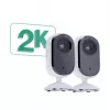 IP bezpečnostná kamera Arlo Essential 2K Indoor Security Camera 2-bal., bezdrôtová, interiérová