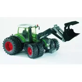 Hračkársky traktor BRUDER Fendt 936 Vario s čelným nakladačom, ABS, odporúčaný vek 3+