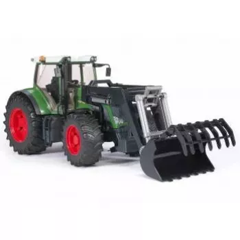 Hračkársky traktor BRUDER Fendt 936 Vario s čelným nakladačom, ABS, odporúčaný vek 3+