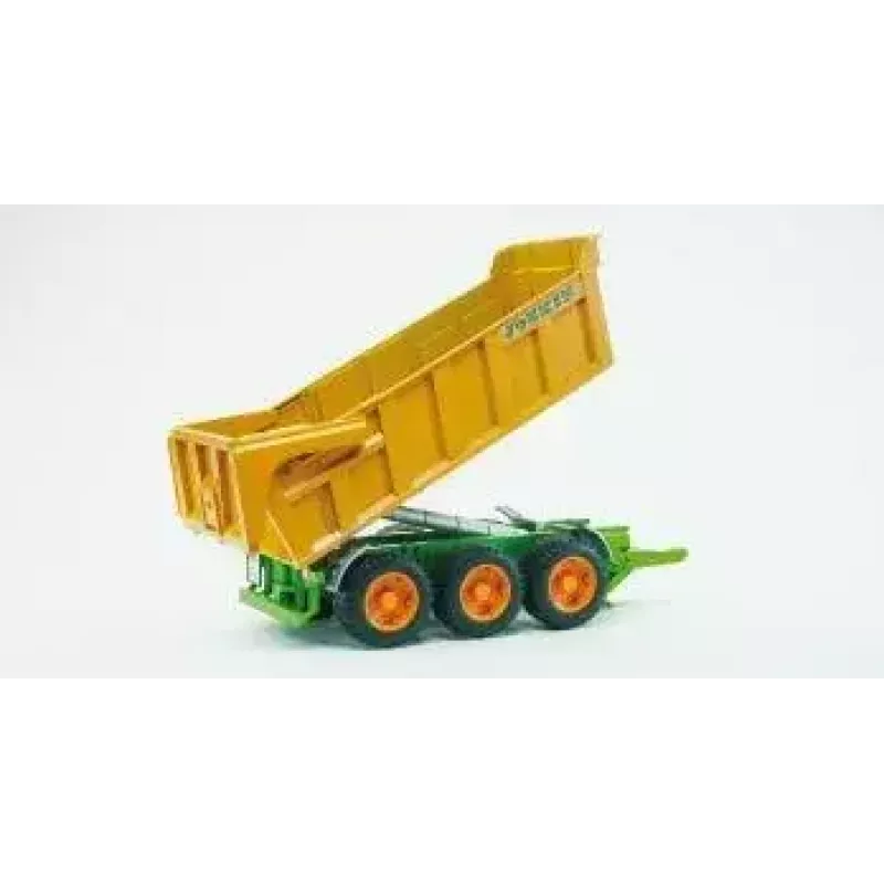 Bruder Joskin sklápací príves, 1:16, zelená/žltá
