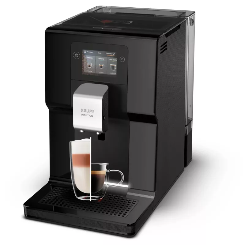Krups Intuition Preference EA8738 plne automatický kávovar, 3 l, čierny