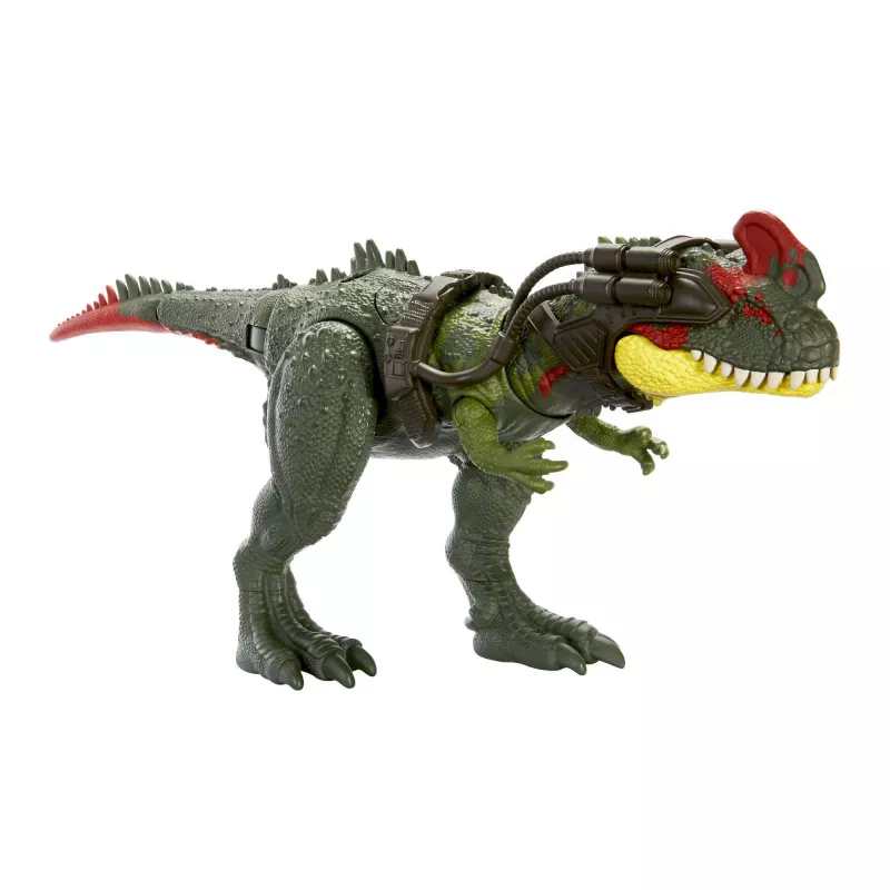 Jurassic World GIGANTIC TRACKERS Sinotyrannus zelená červená plast 4+