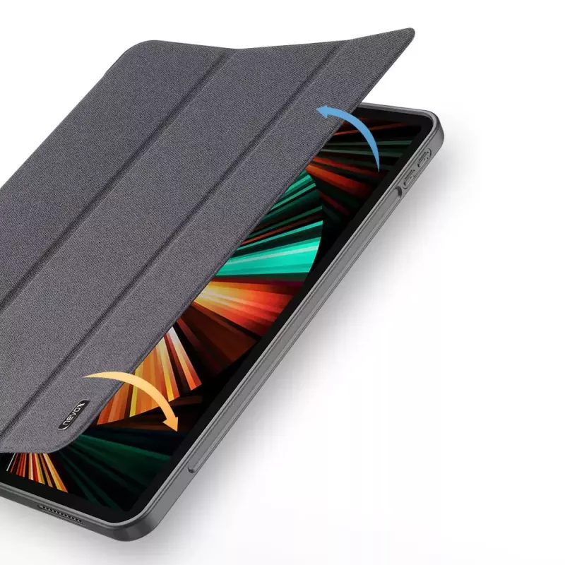 Nevox Vario Series 2347 knižkové puzdro pre Apple iPad Pro 13 palcov (33 cm) M4/M5, PU, magnetické zatváranie, sivé