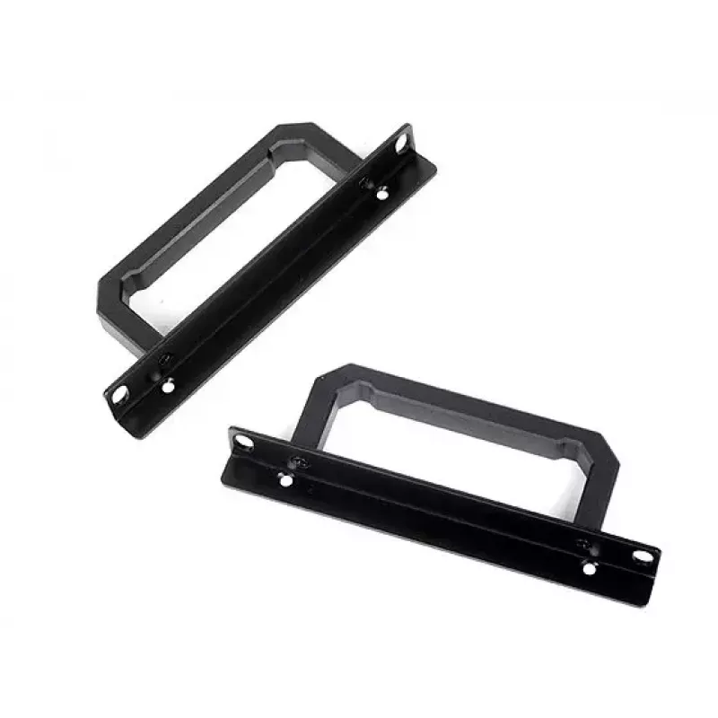 SilverStone SST-RA02B Súprava na montáž do racku pre skrinky GD07/GD08/GD09/GD10, čierna