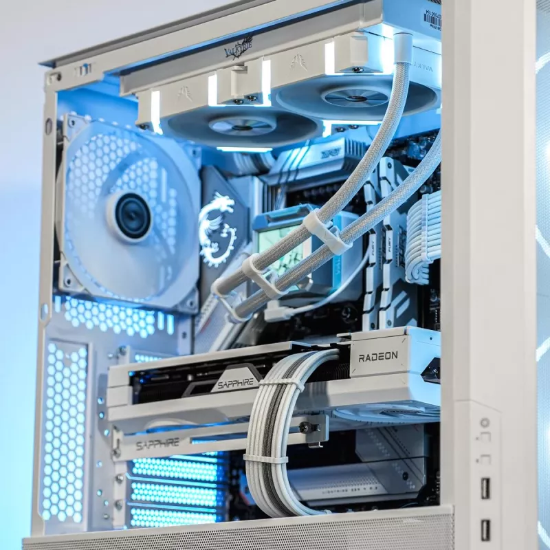 VALKYRIE All-in-One kvapalinový chladič Syn 240 ARGB biely