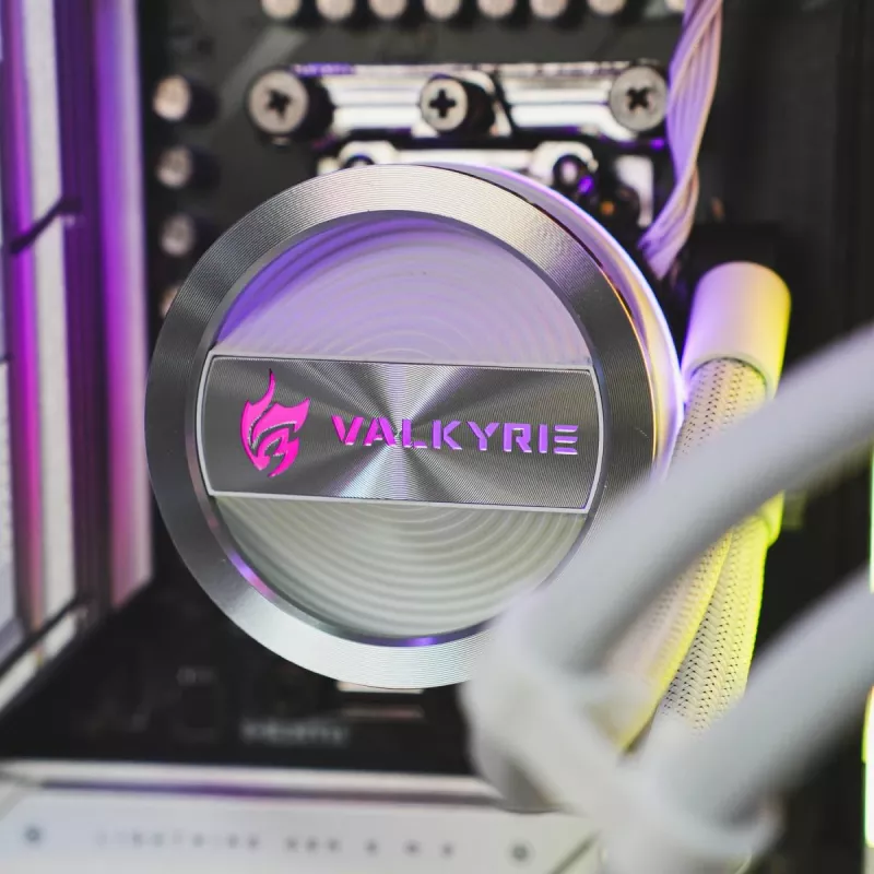 VALKYRIE All-in-One kvapalinový chladič Dragonfang 360 ARGB biely