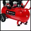 Einhell TE-AC 50 Silent 4020620 vzduchový kompresor, 1500 W, 50 l, 8 bar, červený/čierny