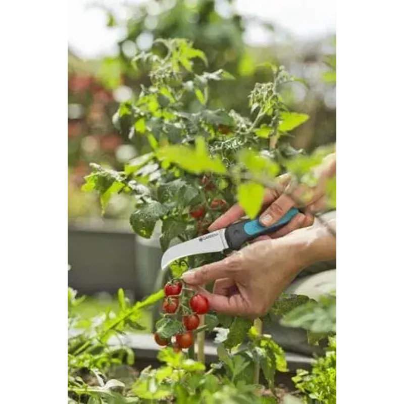 Gardena VeggieCut nožnice na konáre čierna zelená čepele z ušľachtilej ocele