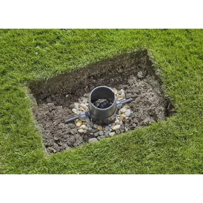 Redukčný ventil tlaku pre postrekovací systém Gardena 08200-20, čierny