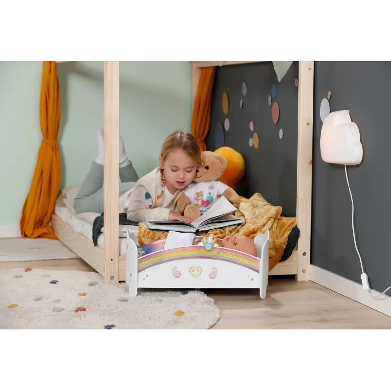 Zapf Creation BABY born Rainbow Bed 835999 nábytok pre bábiky