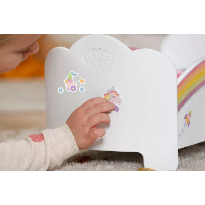 Zapf Creation BABY born Rainbow Bed 835999 nábytok pre bábiky