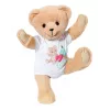 Plušová hračka zapf creation BABY born Singing Teddy 837962 — plušový spievajúci medvedík pre bábiky