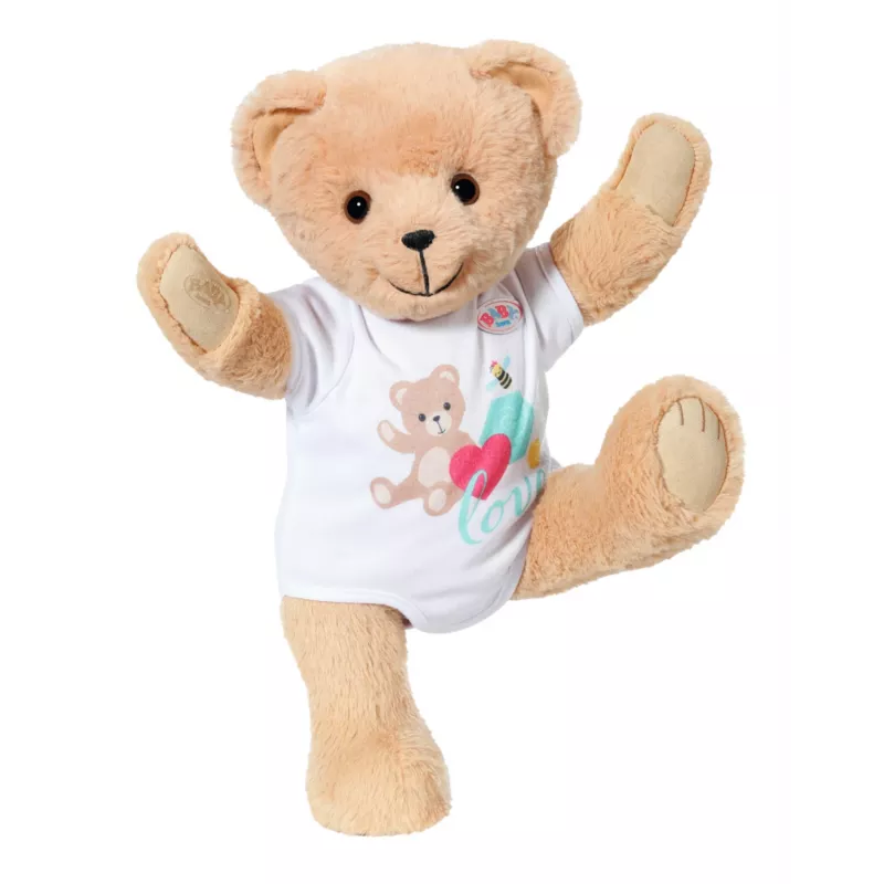 Plušová hračka zapf creation BABY born Singing Teddy 837962 — plušový spievajúci medvedík pre bábiky