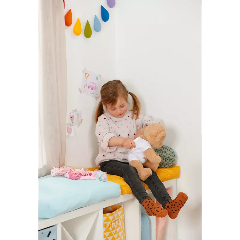 Plušová hračka zapf creation BABY born Singing Teddy 837962 — plušový spievajúci medvedík pre bábiky