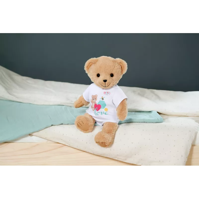 Plušová hračka zapf creation BABY born Singing Teddy 837962 — plušový spievajúci medvedík pre bábiky