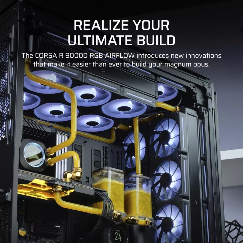 CORSAIR PC skriňa – 9000D RGB Airflow Super Full-Tower