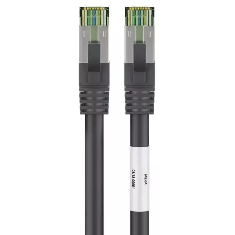 Sieťový kábel Goobay CAT 8.1 patch kábel RJ-45 Cat8.1 5 m čierny