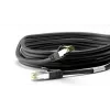 Sieťový kábel Goobay CAT 8.1 patch kábel RJ-45 Cat8.1 5 m čierny