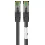 Sieťový kábel Goobay CAT 8.1 patch kábel RJ-45 Cat8.1 5 m čierny