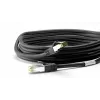 Sieťový kábel Wentronic 66719 Cat8.1 S/FTP 0,25 m čierny