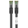 Sieťový kábel Wentronic 66719 Cat8.1 S/FTP 0,25 m čierny