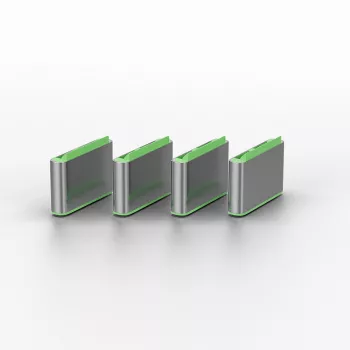 Kľúč na blokovanie portov Lindy USB Type-C kľúč na blokovanie portov balenie 4 ks zelený