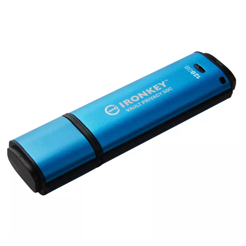 Kingston Technology IronKey 128GB USB-C Vault Privacy 50C AES-256 šifrovaný, FIPS 197