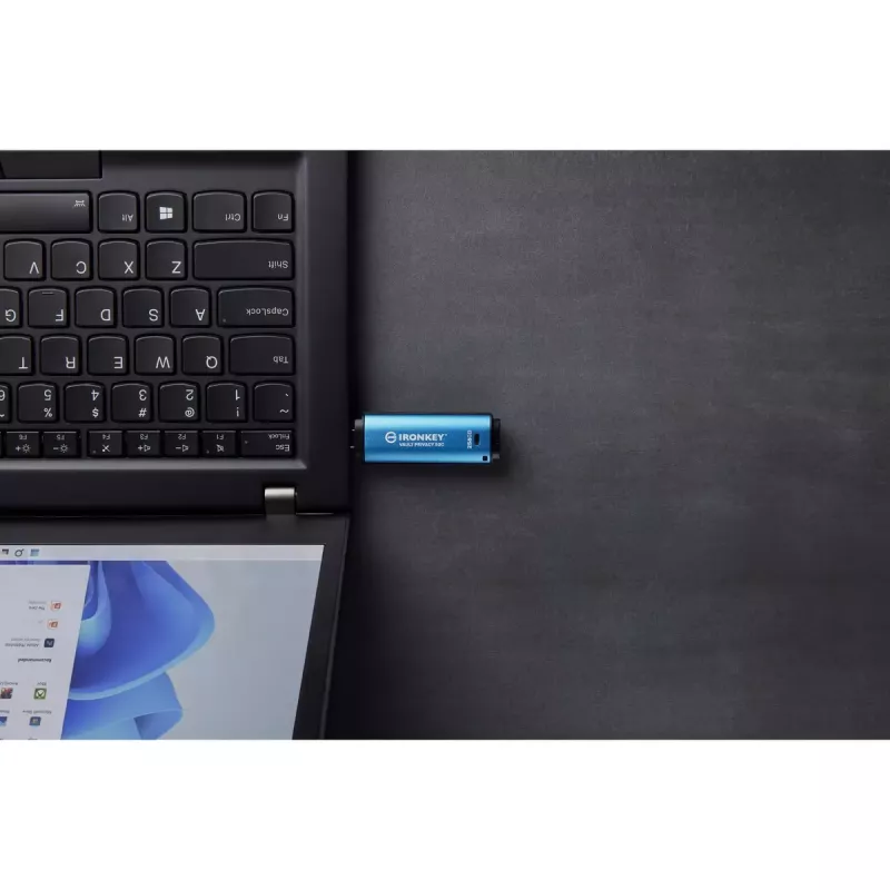 Kingston Technology IronKey 256 GB USB-C Vault Privacy 50C AES-256 šifrovaný, FIPS 197