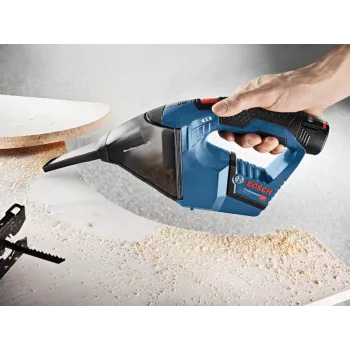 Bosch GAS 12V Professional ručný vysávač čierna, modrá, červená bez vrecka