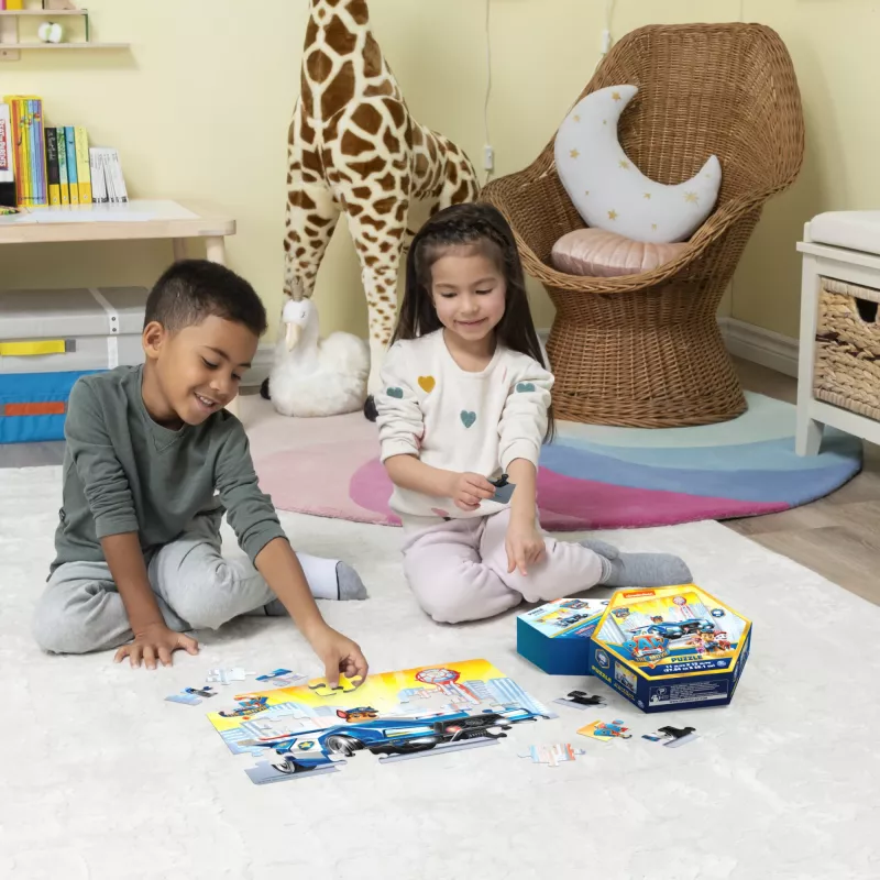 Hry PAW Patrol Vo filme, 48-dielne puzzle pre deti od 4 rokov, Chase