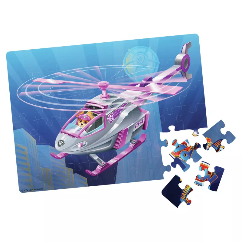 Hry PAW Patrol Vo filme, 48-dielne puzzle pre deti od 4 rokov, Chase