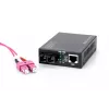 DIGITUS mediálny konvertor, multimode 10/100Base-TX na 100Base-FX, vrát. napájací zdroj SC konektor samec, až do 2 km