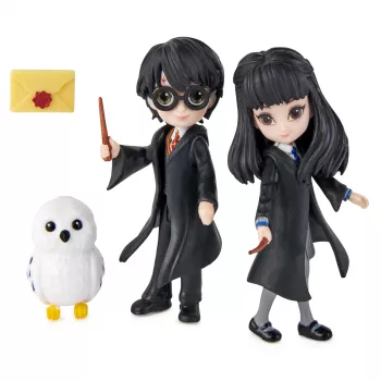 Wizarding World, Magical Minis Harry Potter a Cho Chang sada priateľstva s tvorom, hračka pre deti od 5 rokov
