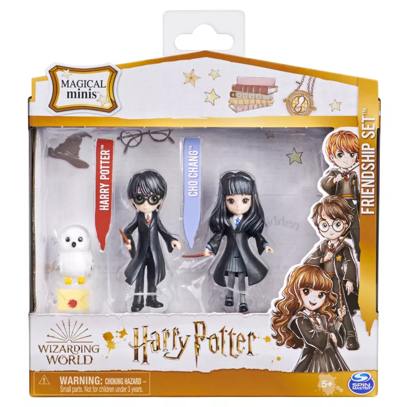 Wizarding World, Magical Minis Harry Potter a Cho Chang sada priateľstva s tvorom, hračka pre deti od 5 rokov