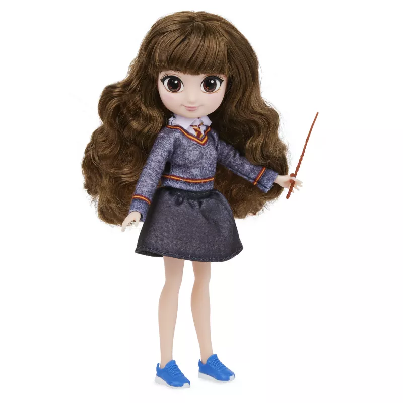 Wizarding World Harry Potter, 8-palcová sada bábiky Brilliant Hermiona Grangerová s 5 doplnkami a 2 outfitmi, hračka pre deti od 6 rokov