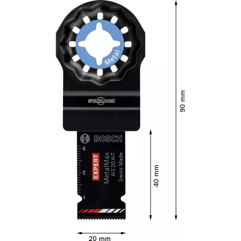 Bosch 2 608 900 012 nadstavec pre multifunkčný nástroj ponorný rezací list