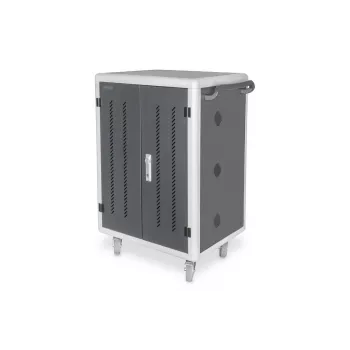 DIGITUS Nabíjací/úložný vozík 15,6 inch USB-C 30 nabíjacích miest PDU ventilátor 1260 x 824 x 650 mm