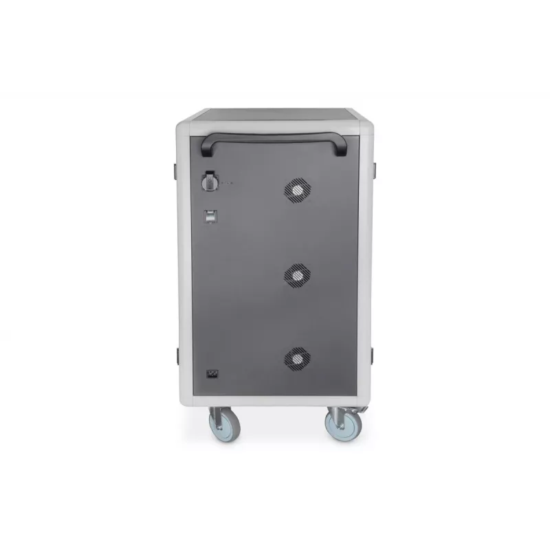 DIGITUS Nabíjací/úložný vozík 15,6 inch USB-C 30 nabíjacích miest PDU ventilátor 1260 x 824 x 650 mm