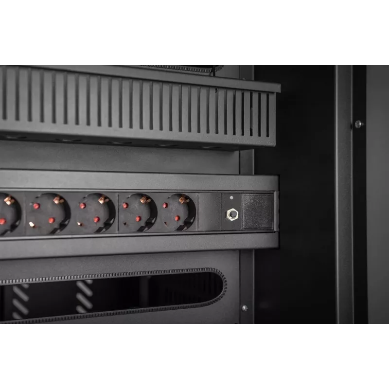 DIGITUS Nabíjací/úložný vozík 15,6 inch USB-C 30 nabíjacích miest PDU ventilátor 1260 x 824 x 650 mm