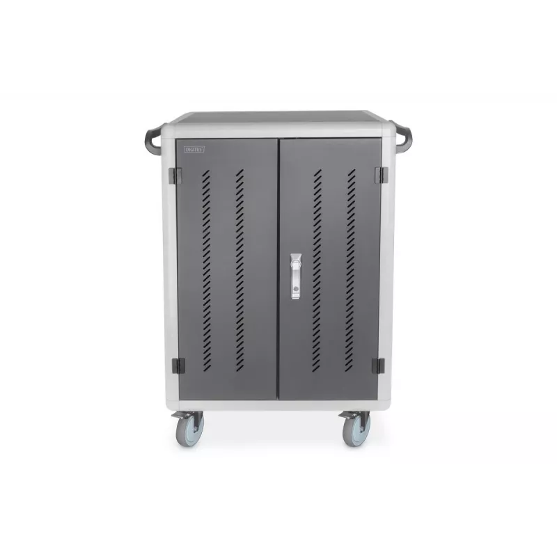 DIGITUS Nabíjací/úložný vozík 15,6 inch USB-C 30 nabíjacích miest PDU ventilátor 1260 x 824 x 650 mm