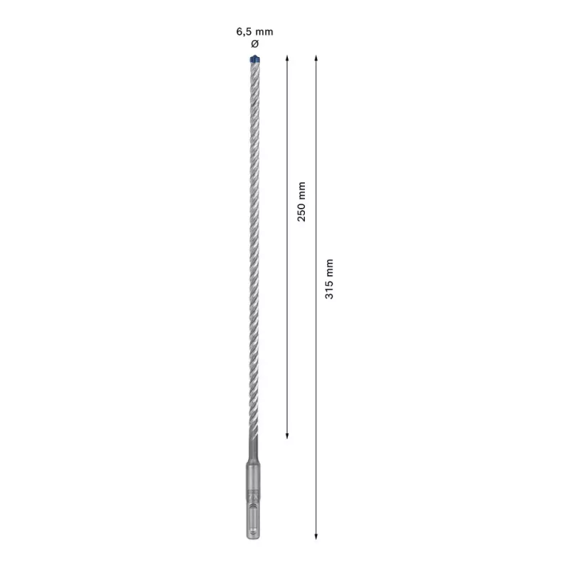 Vrták Bosch SDS plus-7X 6,5 mm 315 mm
